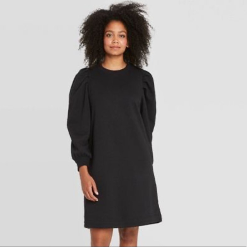 Puff Long Sleeve Sweatshirt Dress Prologue™